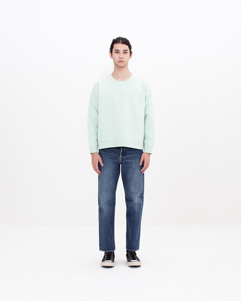 トップス visvim JUMBO WELLER DMGD LT.GREEN VISVIM Jumbo French Terry Sweatshirt | Nordstrom